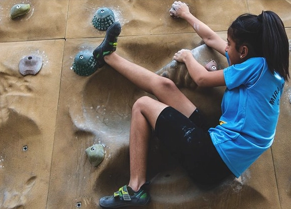 ROCK CLIMBING